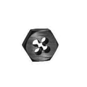 Century Drill & Tool 97617 Metric Die, M12-1.25 Thread, Carbon Steel