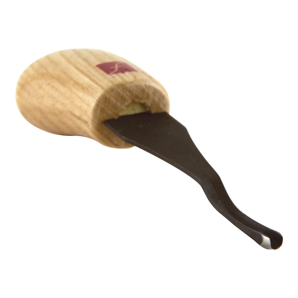 1/8 in Palm Tool, Flexcut, 5 in OAL, Ash Wood Handle, Ergonomic Handle. - 2