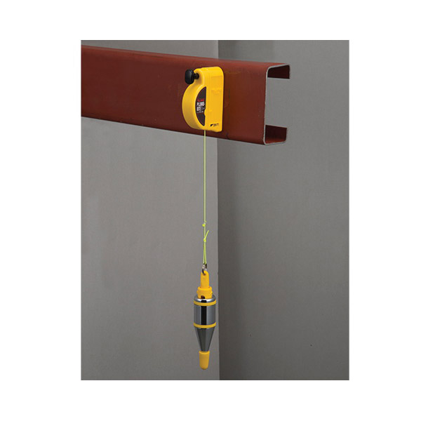 Plumb-Rite Steel Plumb Bob and Setter Set, Tajima, 10 oz, 120 in L - 2