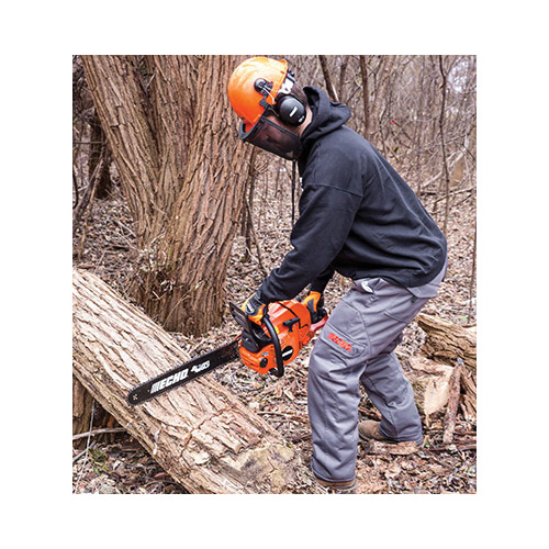 Chainsaw Safety Helmet and Face Shield, Echo, One-Size, Polyethylene, Orange - 2