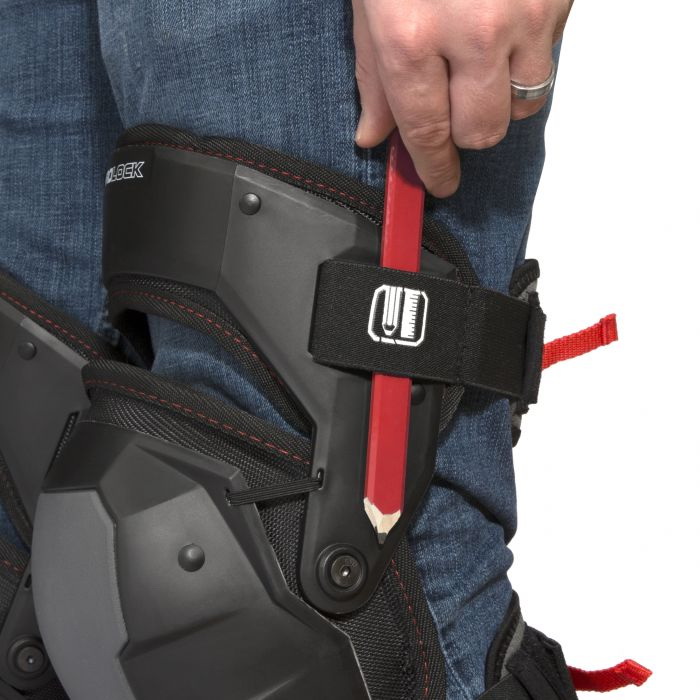 Prolock K8 Gel Knee Pad, Steelman, with Thigh Pivot, Gel/EVA Foam Pad, Hook and Loop Double Neoprene Strap - 4