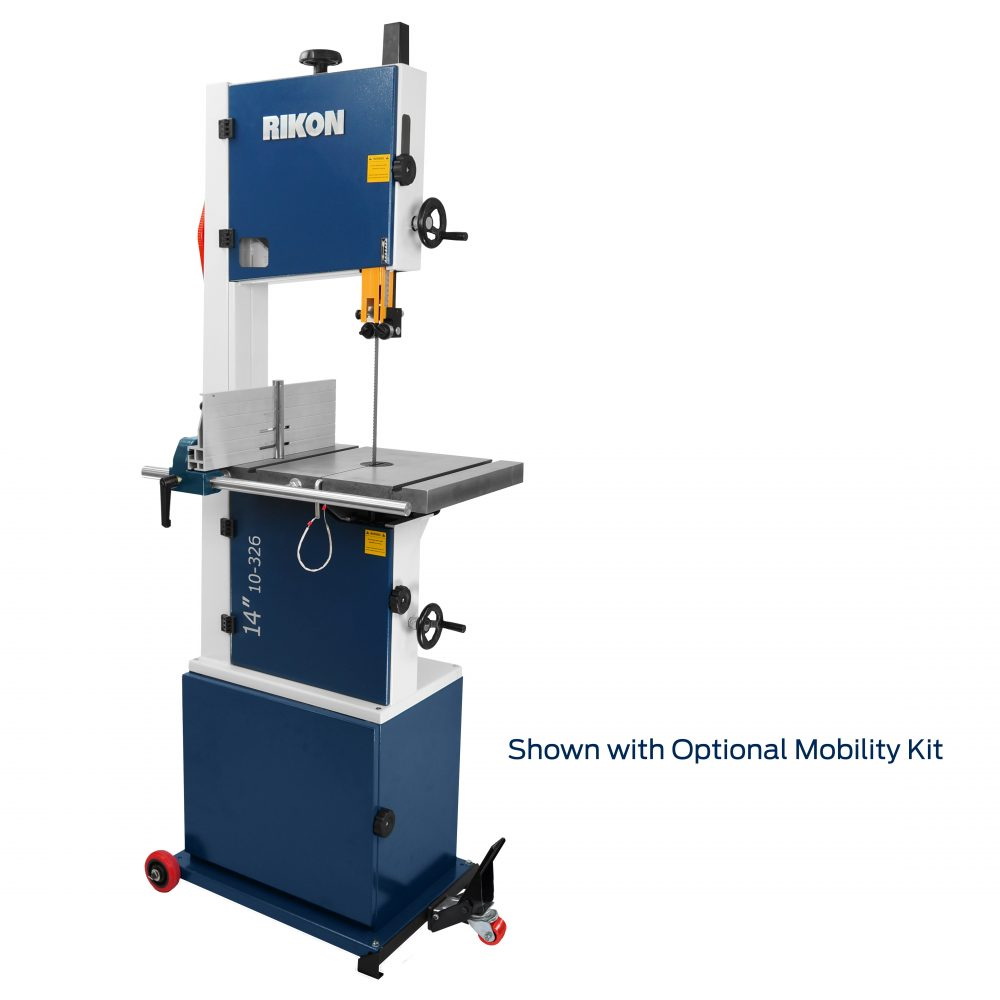 14 in Band Saw, Rikon, 13-5/8 in W x 13 in H Cutting Capacity, 14 A, 1-3/4 HP - 2