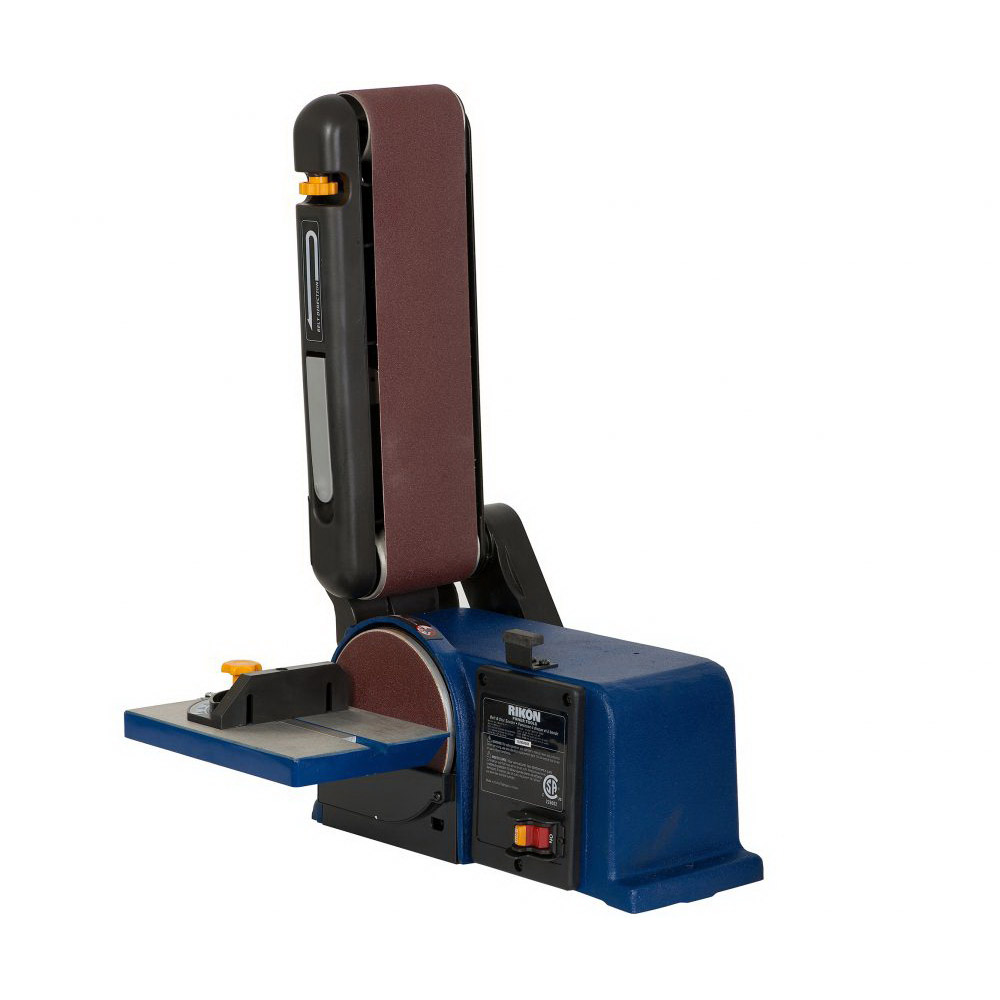 Benchtop Belt & Disc Sander, Rikon, 4 x 36 in Belt, 6 in Dia Disc, 4.3 A - 3