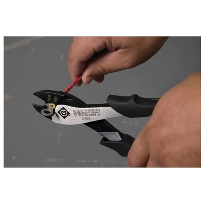 Crimping Tool, Greenlee, 22 to 10 AWG Cutting Capacity, 9-1/2 in OAL, Molded Grip Handle - 3