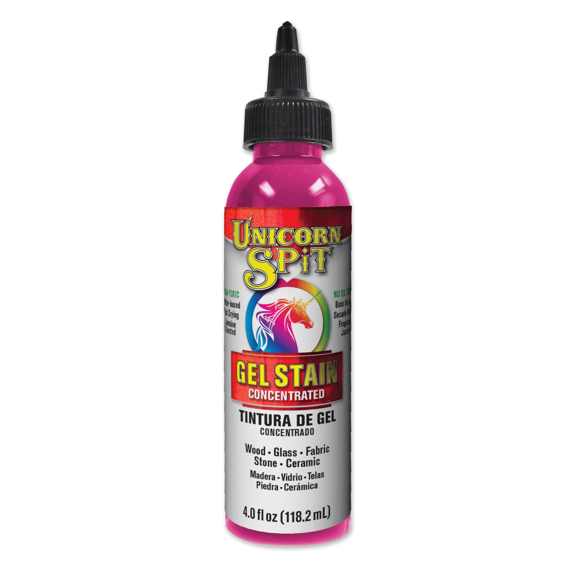 Eclectic Unicorn Spit 5770001 Craft Paint, Natural Stain, Pixie Punk Pink, 4 oz