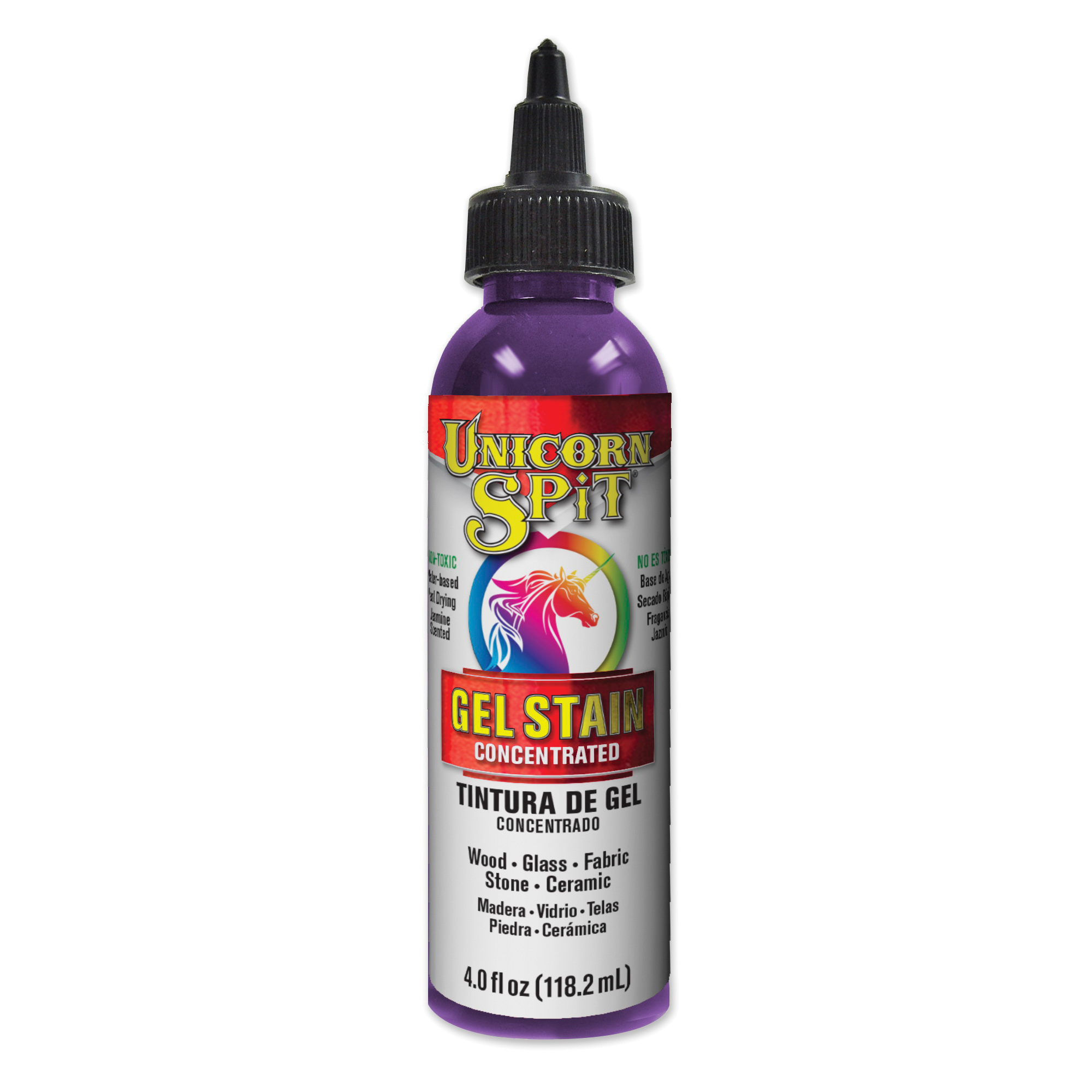 Eclectic Unicorn Spit 5770009 Craft Paint, Natural Stain, Purple Hill Majesty, 4 oz