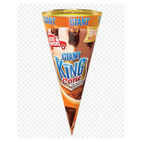 Good Humor 16950 Giant King Cone Ice Cream, Vanilla Flavor - 2