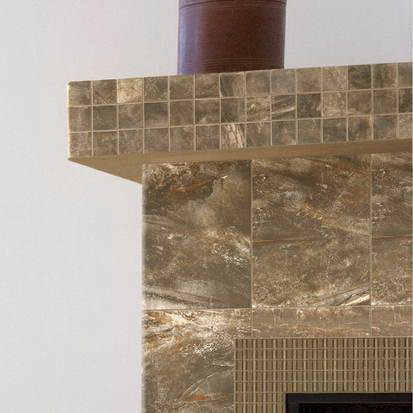 Danya Porcelain Tile, American Olean, 12 in W x 24 in L, Pressed Edge, Cove - 3