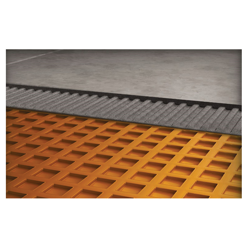Ditra Flooring Underlayment, Schluter Systems, 3 ft 3 in W, Orange, Sold by the Foot - 4