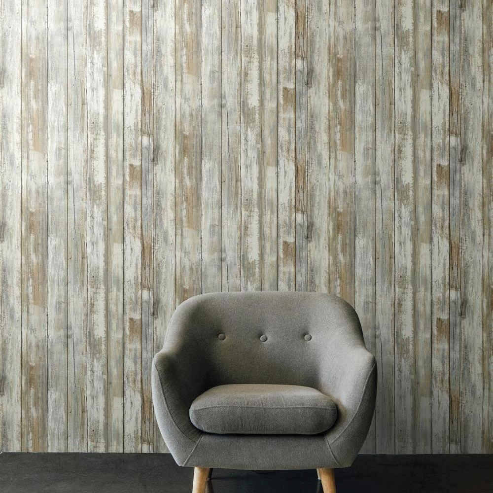 Wall Decal, York Wallcoverings, 16.5 ft L, 20-1/2 in W, Neutral - 5