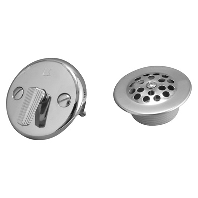 K826-65PC Trip Lever Trim Kit, Metal, Polished Chrome, For: 1-3/8 or 1-1/2 in Bath Drain