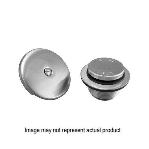 K826-66PC Foot Lok Trim Kit, Metal, Polished Chrome, For: 1-3/8 or 1-1/2 in Bath Drain