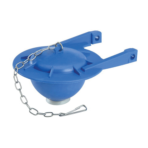 Toilet Flapper, Korky, Specifications: 3 in Size, Rubber, Blue - 2