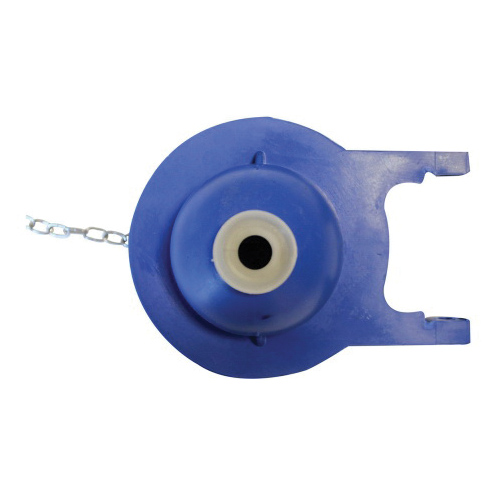 Toilet Flapper, Korky, Specifications: 3 in Size, Rubber, Blue - 3