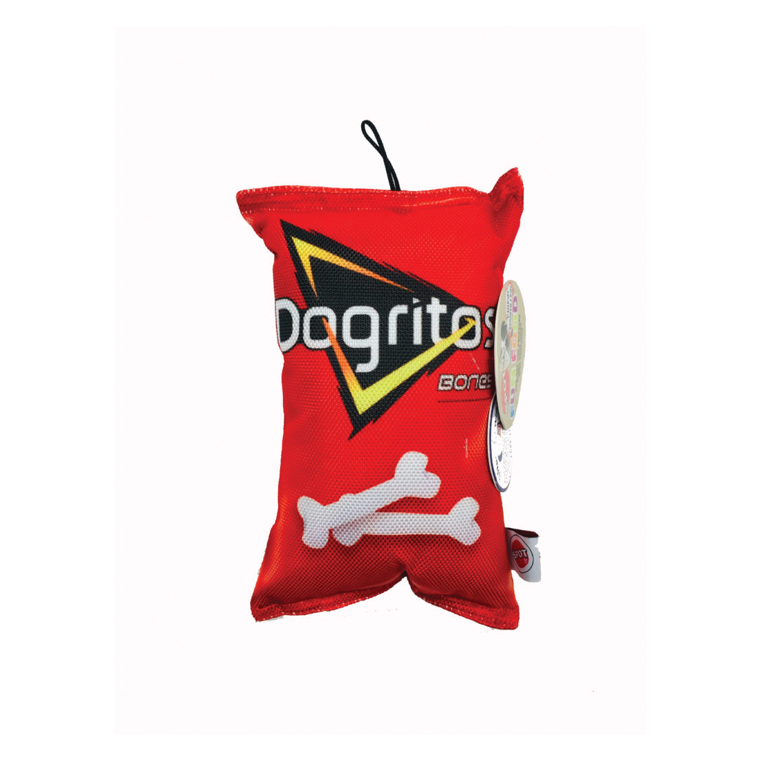 Spot 54446 Dog Toy, Dogritos Chips, Canvas