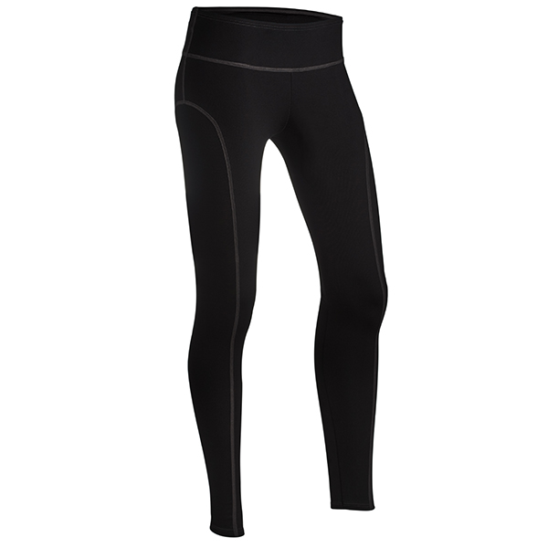 ColdPruf 58B-BLK-L Pants, L, Polyester/Spandex, Black, 29 to 32 in Waist, Regular - 1