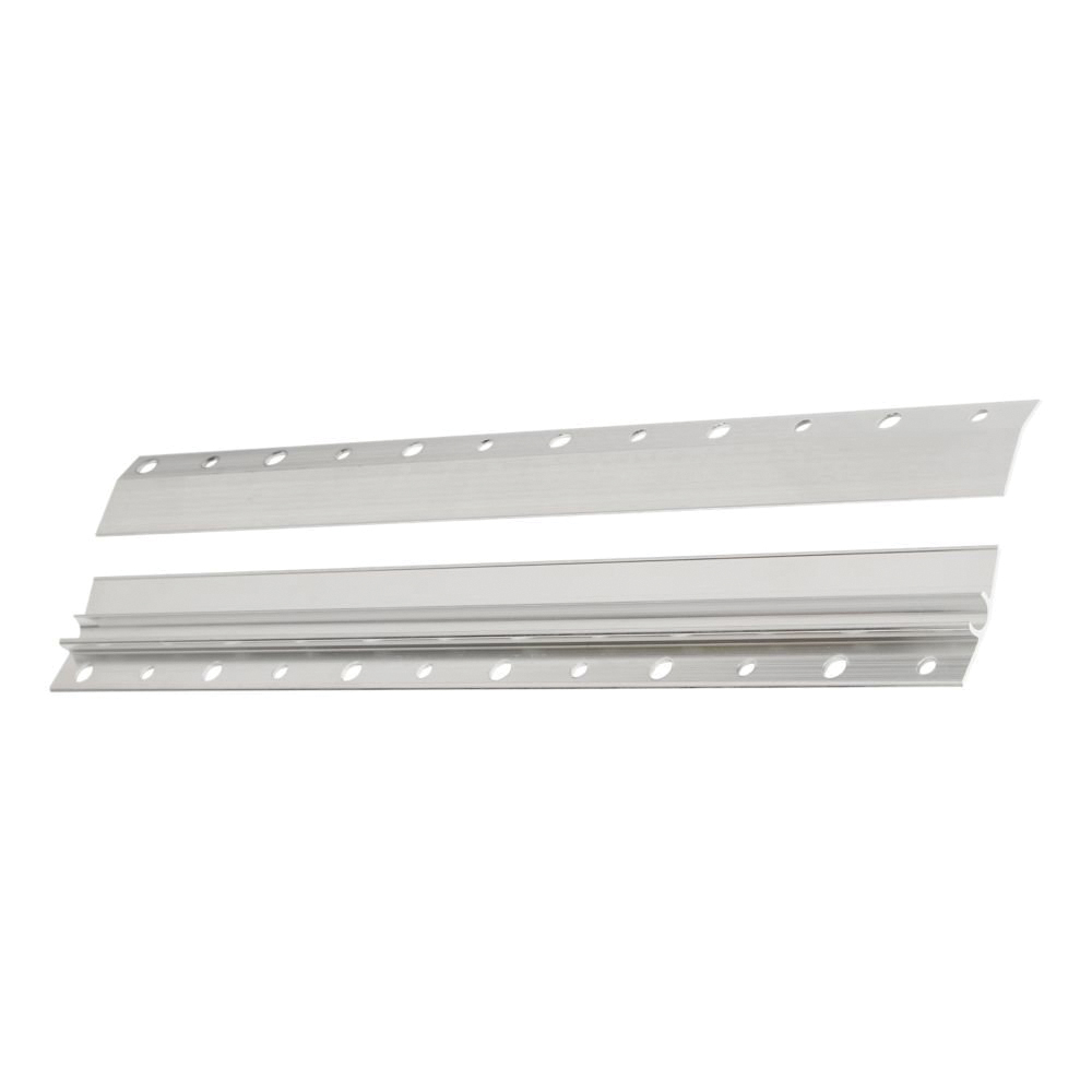N260-143 Heavy-Duty Mirror and Picture Hanger, 100 lb, Aluminum, Mill, 5/16 in Opening, Screw Mounting