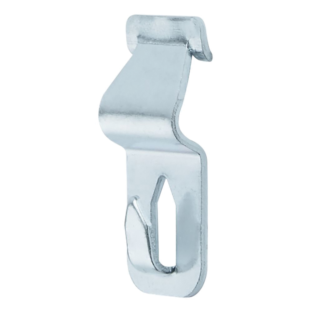 N260-149 Push and Hang, 10 lb, Steel, Zinc-Plated, 9/32 in Projection, Wall Mounting