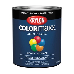 K05646007 Paint, Gloss, Regal Blue, 32 oz, 100 sq-ft Coverage Area