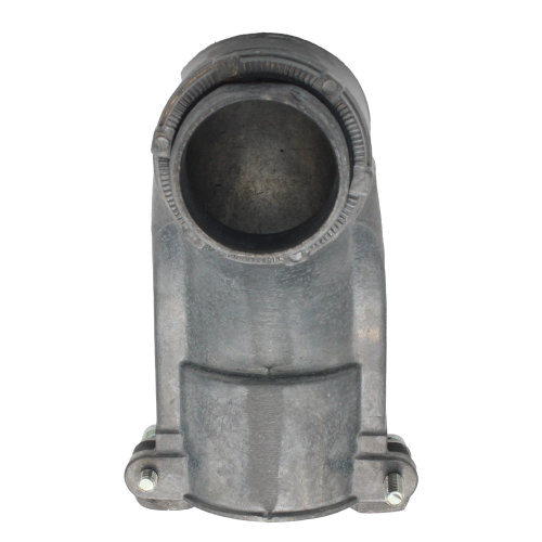 15803B Flex Duplex Connector, 3/8 in, Zinc, Zinc-Plated, Gray