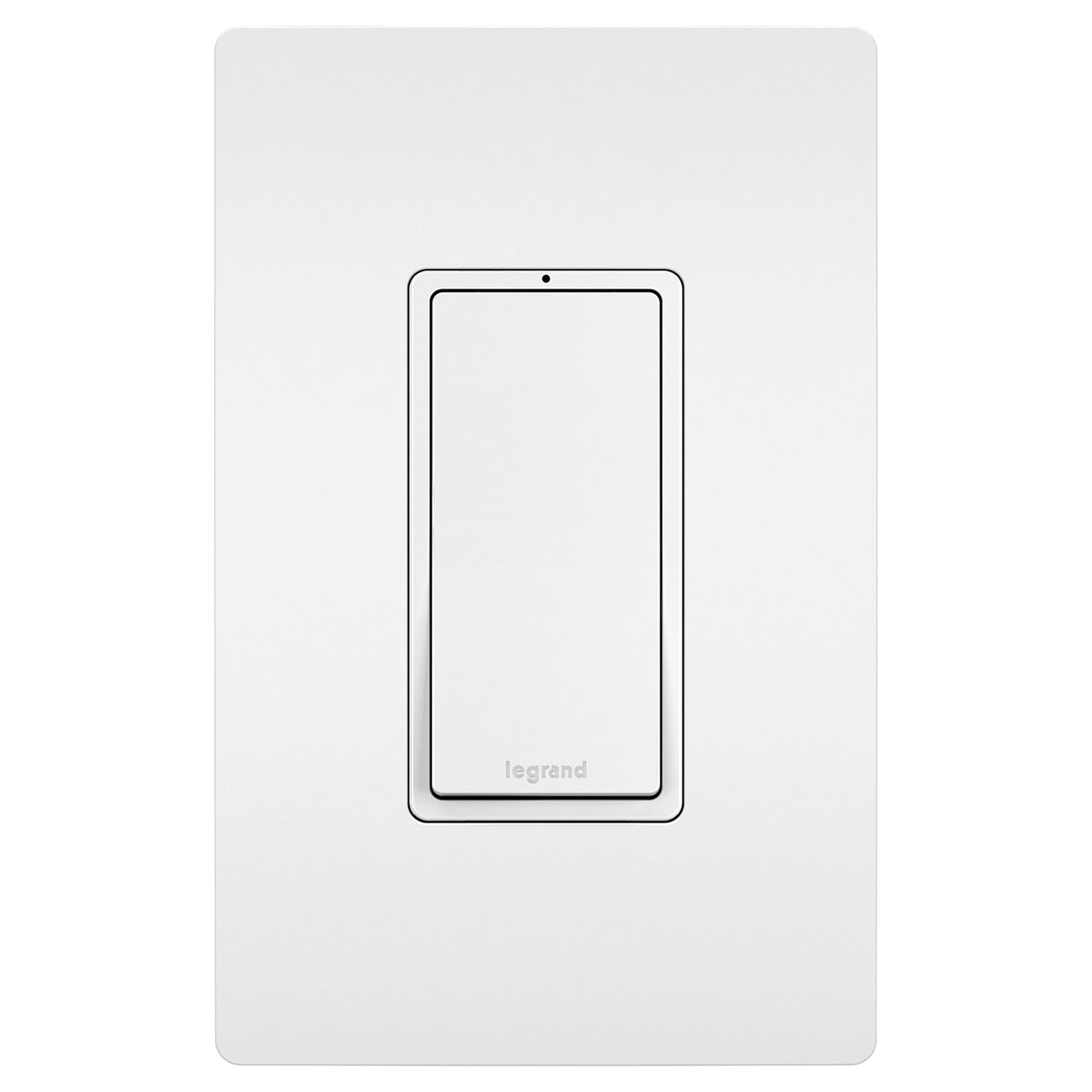 Legrand TM873WSLCC10 Decorator Switch, 3-Pole, 15 A, 120/277 V, Screw Terminal, White