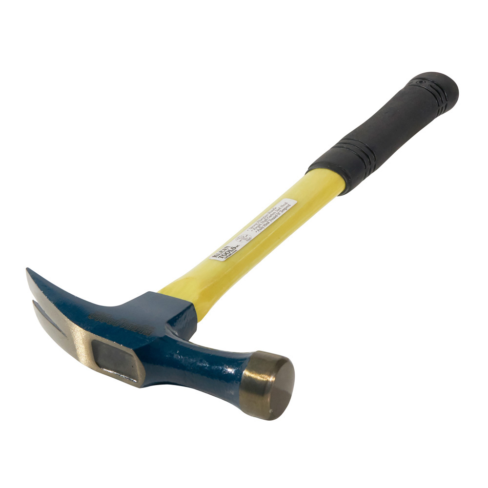 Klein Tools 807-18 Electrician's Hammer, 18 oz Head, Claw Head, 15 in OAL - 3
