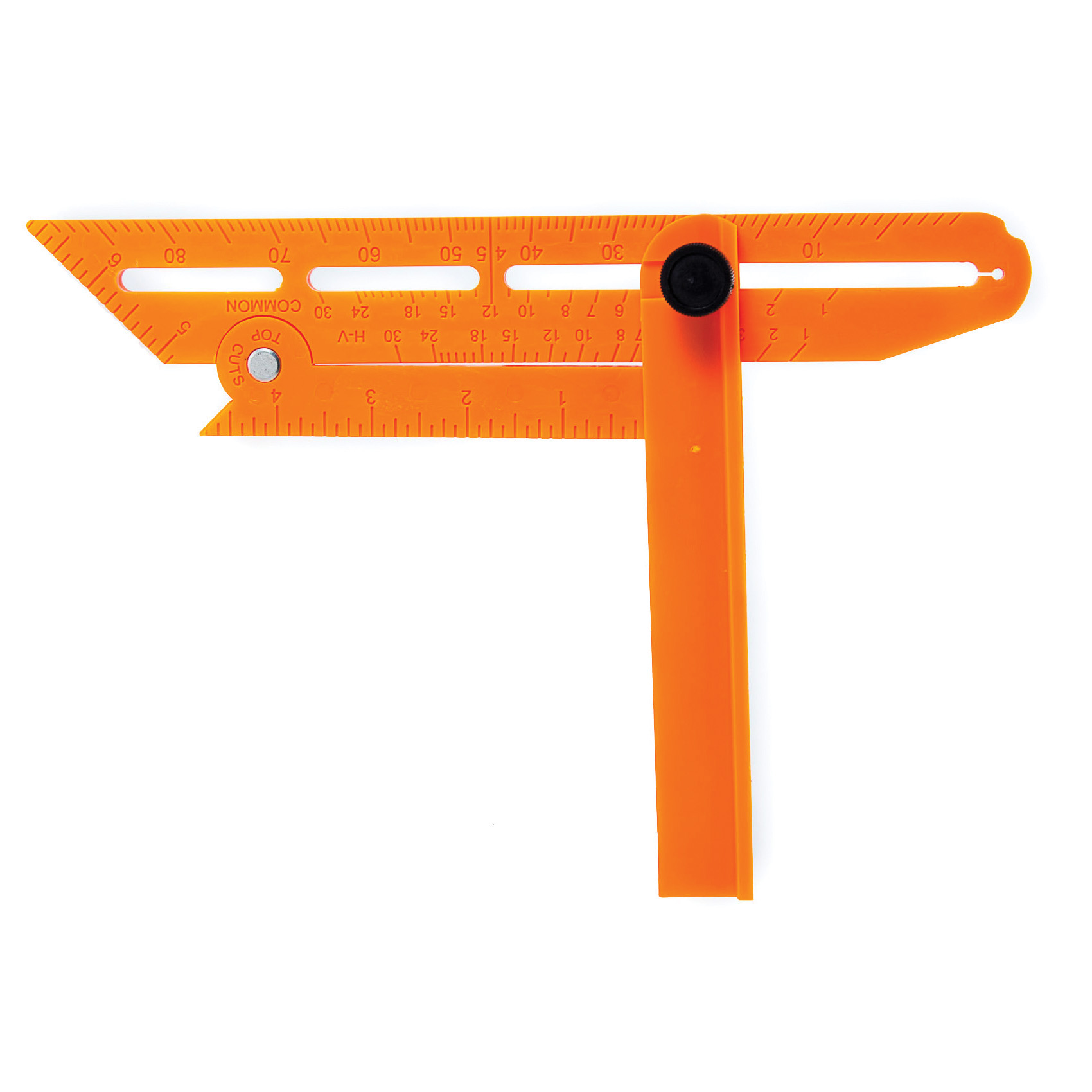 Swanson TOSB01 5-in-1 Folding Square, 1/8 in Graduation, ABS Composite, 10-1/4 in L, 2-1/4 in W - 3