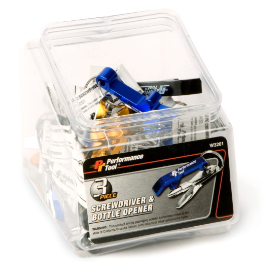 Performance Tool W3201 Screwdriver and Bottle Opener