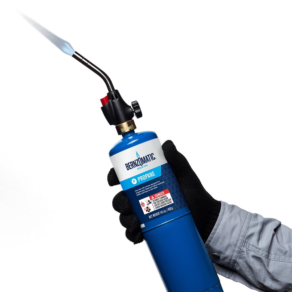 BernzOmatic WT2301 Basic Torch Stainless Steel For 14