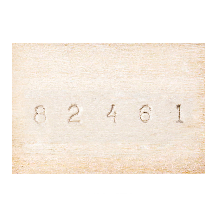 Young Bros 03091 Number Set, Steel - 3