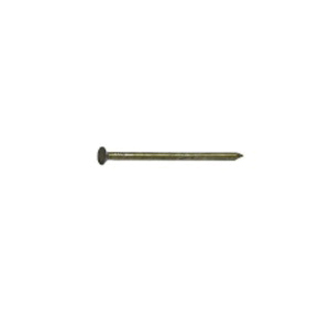 16CTDSKR Sinker Nail, 16D, 3-1/4 in L, Steel, Vinyl-Coated, Checkered, Countersunk Head, Smooth Shank, Gold