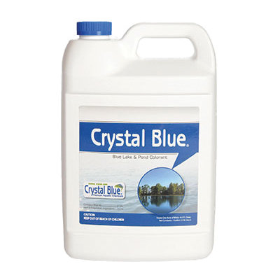 00111 Crystal Pond Dye, Liquid, Blue, 1 gal
