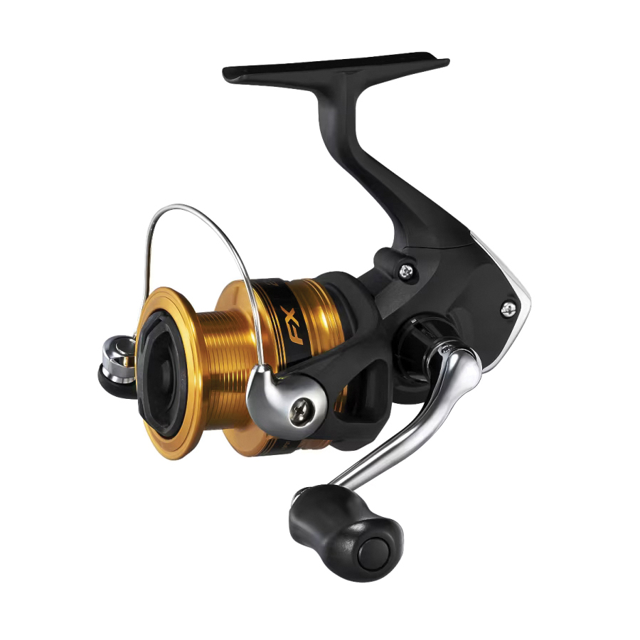 Shimano FX2500FBC Front Drag Spinning Reel, 6/200, 8/140, 10/120 lb/yd Mono, 10/170, 15/145, 30/95 lb/yd Powerpro Line