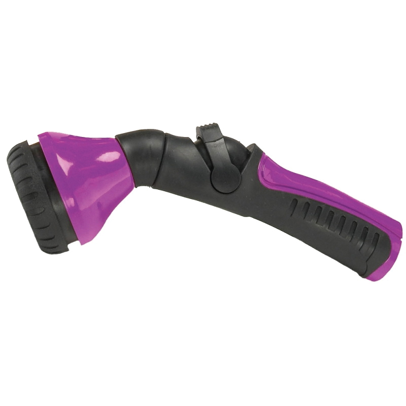 10-12426 Shower/Stream Nozzle, Female, Metal, Berry, 9-1/4 x 3 x 3 in, Ergonomic Grip