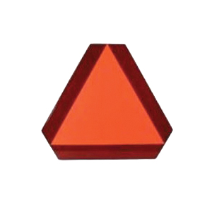 2-CH Slow Moving Emblem, Metal Reflector