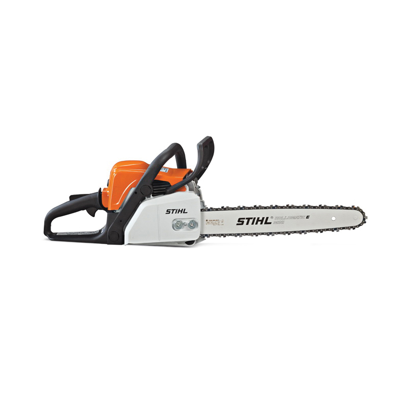 STIHL MS 170 Chainsaw, Gas, 30.1 cc Engine Displacement, 2-Stroke Engine, 16 in L Bar, 3/8 in Pitch