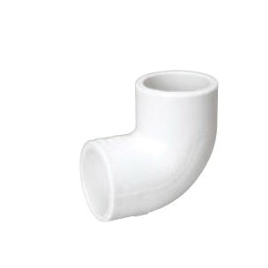 Streamline 406-007P10 Pipe Elbow, 3/4 in, Slip, 90 deg Angle, PVC, SCH 40 Schedule