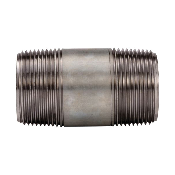 Southland 566-030HN Pipe Nipple, 1-1/4 in, Threaded, Steel, SCH 40 Schedule, 3 in L