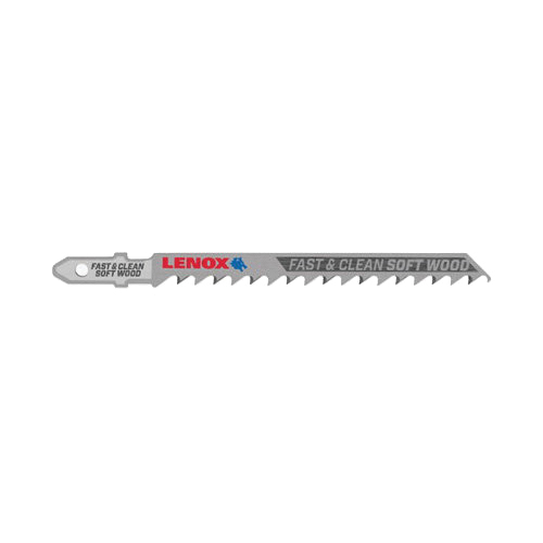 1990847 Jig Saw Blade, 5/16 in W, 4 in L, 6 TPI, Bi-Metal Cutting Edge
