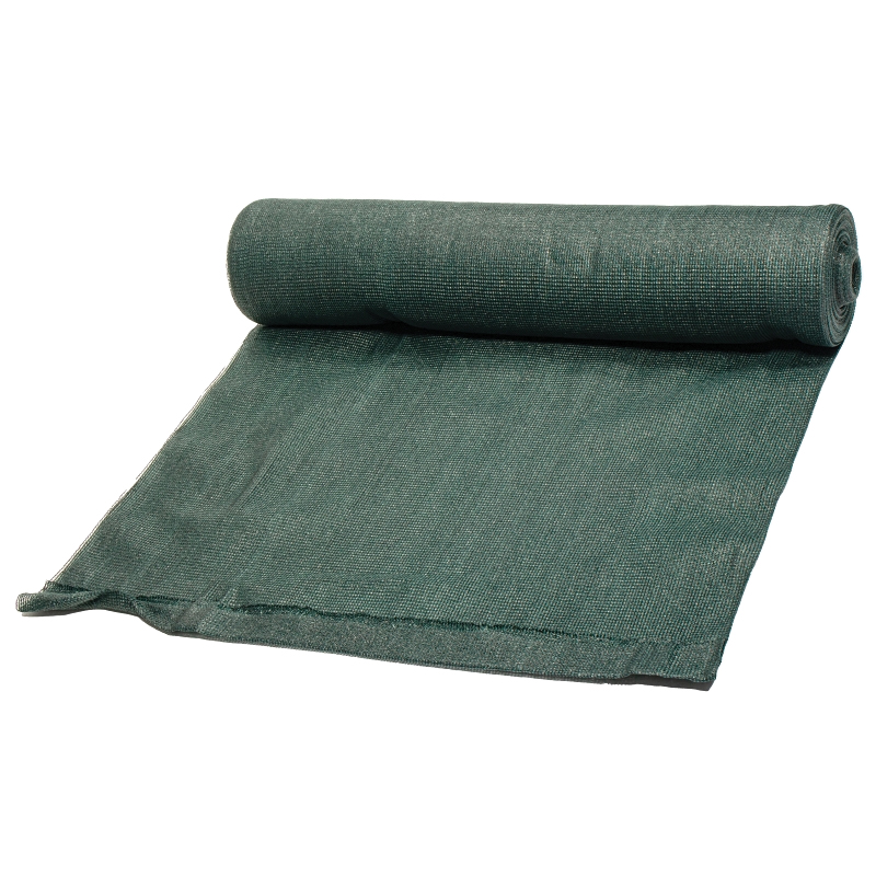 KG6 Knitted Shade Cloth, 100 ft L, 6 ft W, Polyethylene, Green