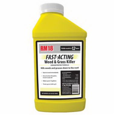 RM028 Weed Killer, Liquid, Spray Application, 1 qt