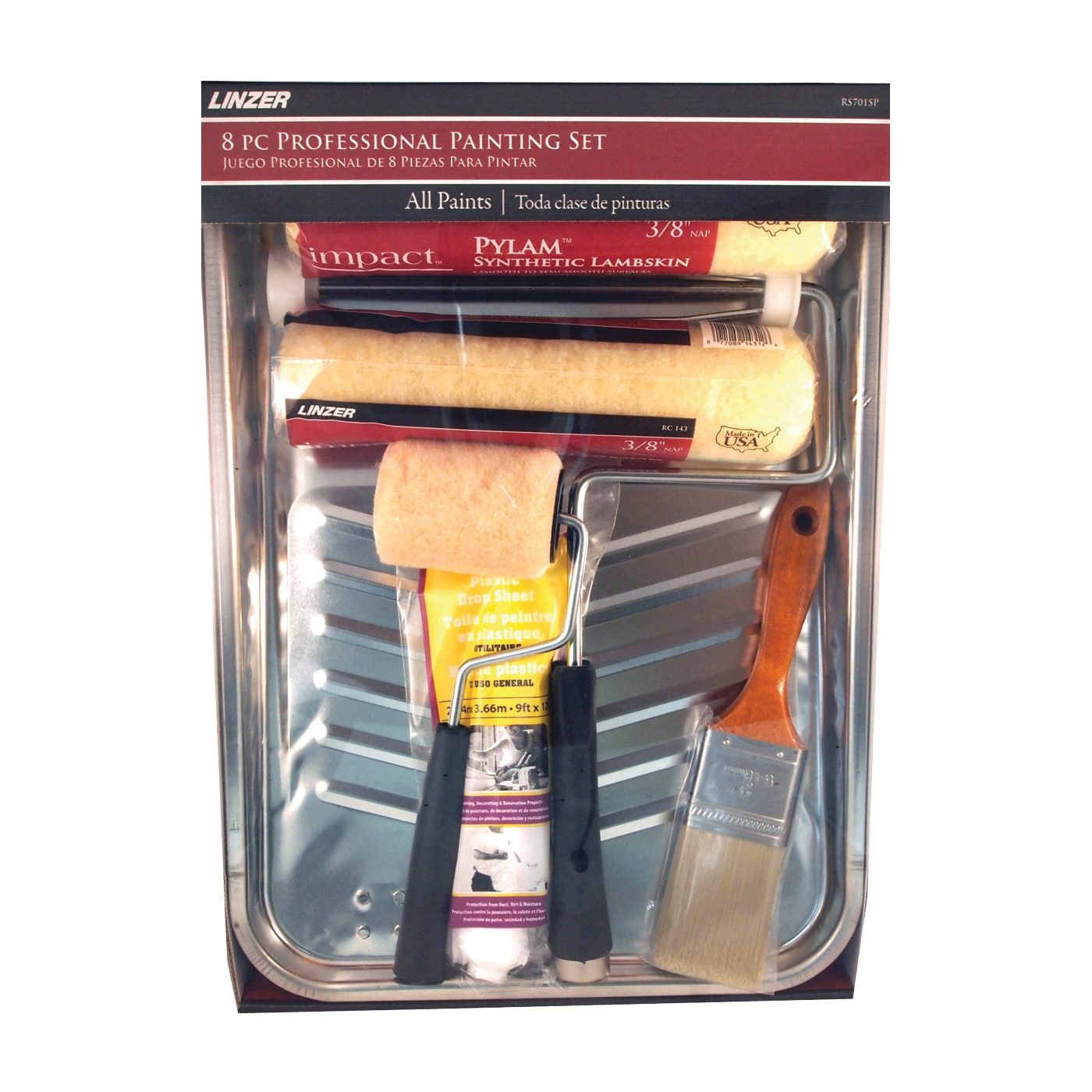 RS701-SP Roller and Tray Kit, 8-Piece