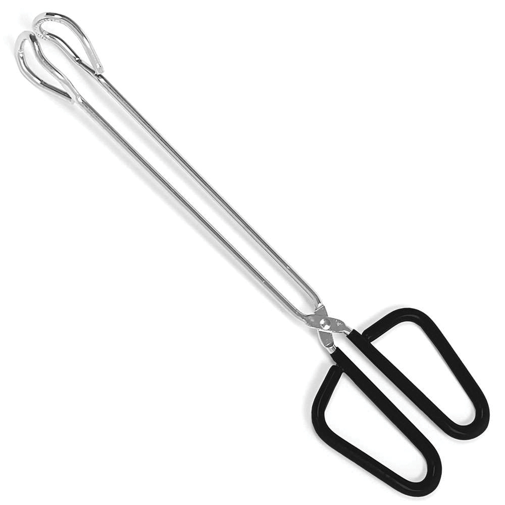 1938 Tong, 12 in L, Metal, Dishwasher Safe: Yes
