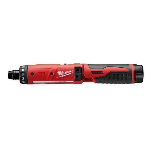 Milwaukee M4 Series 2101-22 Screwdriver Kit, Battery Included, 4 V, 2 Ah, 1/4 in Chuck, Quick-Change Chuck - 3