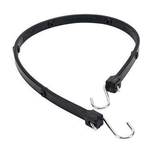 A06268Z Strap, 2 in W, 36 in L, Rubber, Black, Hook End