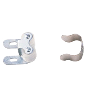 04701 Double Roller Catch, 1.0315 in L x 1.03 in W Catches, Steel, Nickel-Plated