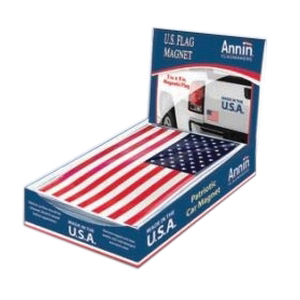 Annin FLAGMAKERS 177648 US Flag Magnet, 5 in W, 8 in H