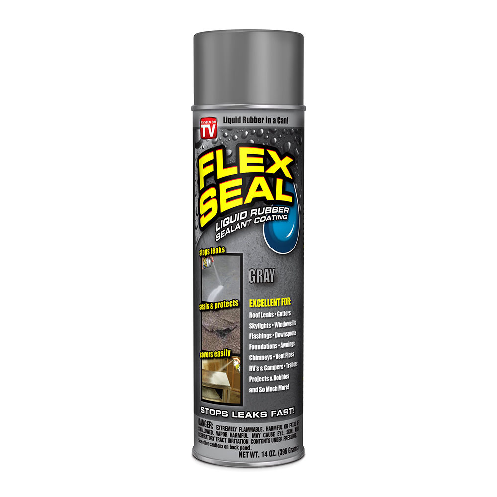 FSGRYR20 Rubberized Spray Coating, Gray, 14 oz, Can