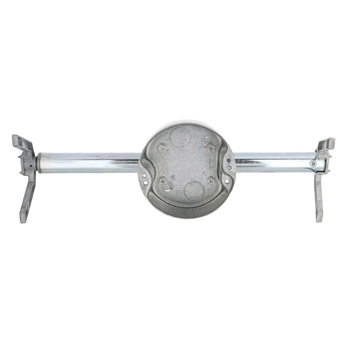 RETRO-BRACE Series 937 Fan Box, 14 in W, 2-4/5 in D, 4-3/4 in H, 2-Knockout, Steel