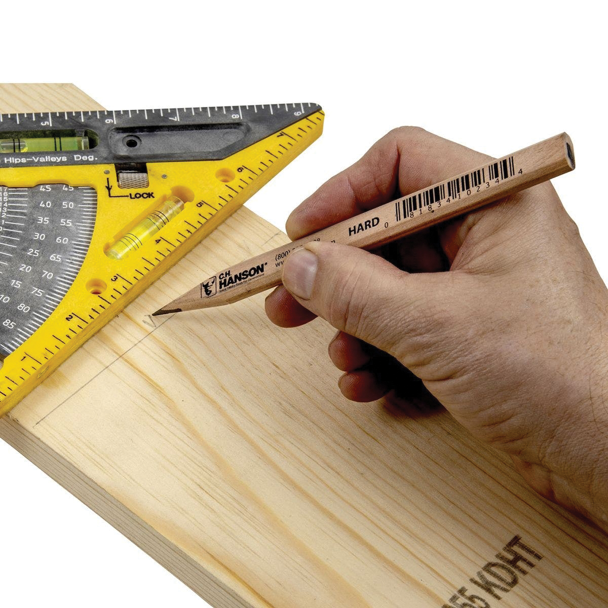 Carpenter's Pencil, CH Hanson, 7 in L - 3